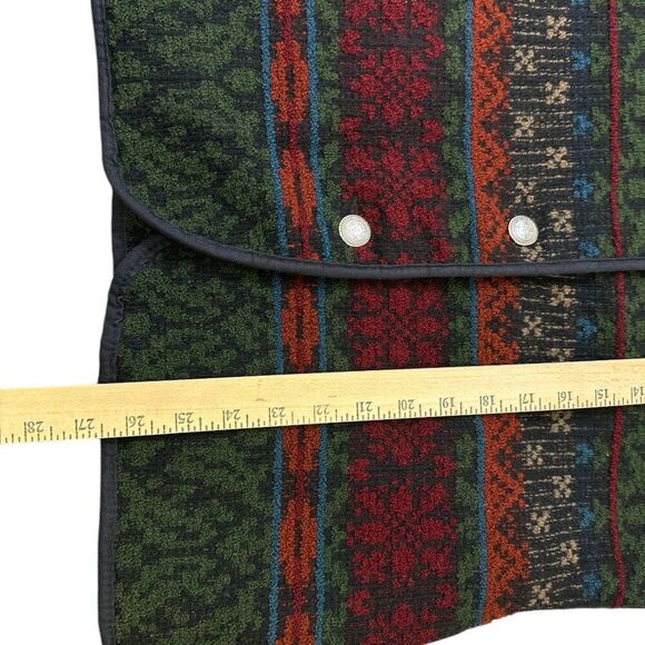 Vintage Woolrich Blanket Jacket Southwestern Navajo Wool Blend Womens S - Picture 12 of 12